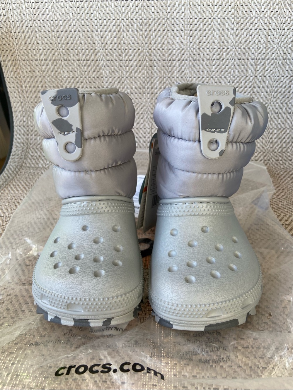 CROCS Puff Toddlers Classic Lined Boots Size C5